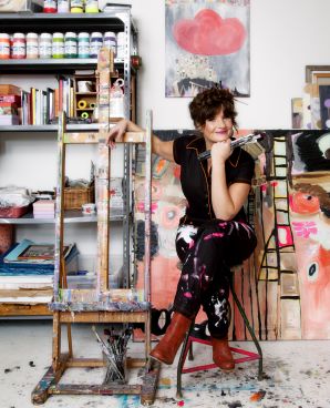 Maleri af Jeanette Uldall